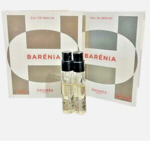 Lot Of 2 Hermes BARENIA Eau De Parfums (.06 oz. Each) NEW